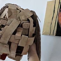 My project for course: Cardboard Sculptures for Beginners. Character Design, Arts, Crafts, Fine Arts, and Sculpture project by rosie - 12.17.2023