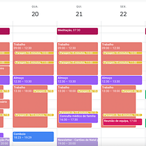 Meu projeto do curso: Organização de agenda para gestão de tempo e energia. Een project van Creatieve consultanc,  Design management, Marketing y Management En Productiviteit van mariainesmatos - 17.12.2023