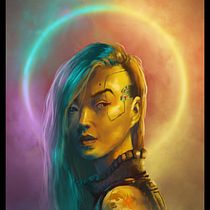 My project for course: Digital Painting of Characters in Photoshop. Un progetto di Character design, Illustrazione digitale, Disegno digitale e Pittura digitale di patrice-bergeron - 18.12.2023