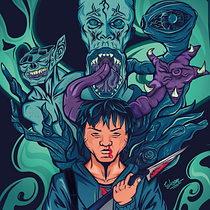 Mi proyecto del curso: Ilustración vectorial: más volumen y rock and roll. Un progetto di Illustrazione tradizionale, Illustrazione vettoriale, Design di poster  e Illustrazione digitale di katalinaleon2000 - 17.12.2023