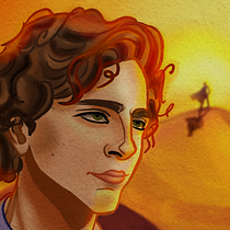 My project for course: Create Stylized Portraits with your Own Style Ein Projekt aus dem Bereich Design von Figuren, Zeichnung, Porträtzeichnung und Digitale Zeichnung von Magdalena Czekaj - 18.12.2023