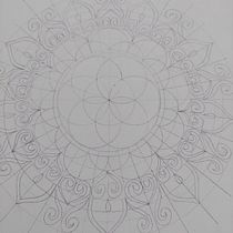 Meu projeto do curso: Pinturas de mandalas com tinta acrílica usando técnicas profissionais. Painting, Drawing, Acr, and lic Painting project by Adriana Assanuma - 12.18.2023