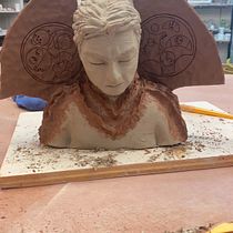 My project for course: Introduction to Clay Figurative Sculpture. Artes plásticas, e Escultura projeto de christinaferrell76 - 19.12.2023
