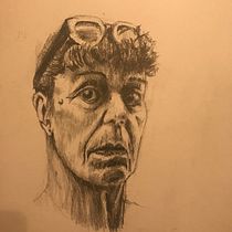 Mon projet du cours : Portraits à facettes : techniques de dessin au graphite. Portrait Drawing project by Jacques Guérin - 12.19.2023