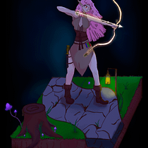 Primer dibujo de mi vida :D . Traditional illustration, Character Design, Digital Illustration, and Digital Drawing project by javi_santi94 - 12.15.2023
