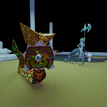 Mi proyecto del curso: Modelado de personajes low poly para videojuegos Ein Projekt aus dem Bereich 3D, 3-D-Modellierung, Videospiele, Design von 3-D-Figuren und Design für Videospiele von Jerson M Fonseca - 16.12.2023