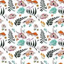 Mi proyecto del curso: Diseño infantil: creación de patrones divertidos. Traditional illustration, Product Design, Pattern Design, Digital Illustration, and Children's Illustration project by La Alex - 12.20.2023