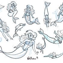 Mon projet du cours : Illustration et conception de personnages de contes pour enfants. Traditional illustration, Character Design, Children's Illustration, and Narrative project by atelierdelabiche - 12.21.2023