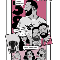 Meu projeto do curso: Ilustração vetorial de filmes. Un proyecto de Ilustración vectorial, Diseño de carteles e Ilustración digital de Tati Pinup - 18.12.2023
