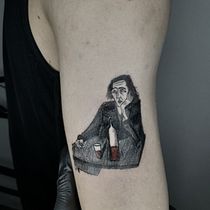 Mi proyecto del curso: Técnicas de tatuaje: sombreado con pepper shading. Ilustração tradicional, e Desenho de tatuagens projeto de matiacevedocole - 21.12.2023