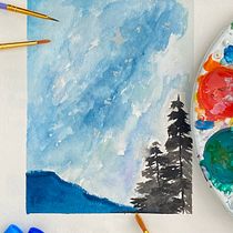 My project for course: Coloring with Watercolor: Discover Your Chromatic Character. Ilustração tradicional, Artes plásticas, Pintura, Pintura em aquarela, e Teoria da cor projeto de Johana Ramirez - 21.12.2023