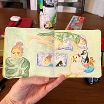 My project for course: Character Creation from Observational Drawings - 'Sleepytime'. Un proyecto de Ilustración tradicional, Diseño de personajes, Dibujo y Sketchbook de Paloma Valesquez - 21.12.2023