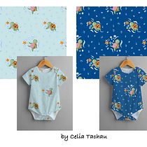 Meu projeto do curso: Design têxtil para moda infantil Ein Projekt aus dem Bereich Digitale Illustration, Kinderillustration und Textildesign von Celia Bastos Tachau Monteiro - 21.12.2023