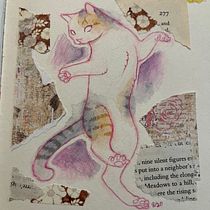 My project for course: Animal Illustration: Capturing Wildlife in a Sketchbook. Traditional illustration, Collage, Sketchbook, and Naturalistic Illustration project by thecheekylittlepeach - 08.20.2023