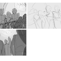 My project for course: Atmospheric Painting in Procreate: From Concept to Color. Ilustração digital, e Desenho digital projeto de Wunn - 22.12.2023