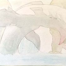 Mi proyecto del curso: Ilustración en acuarela con influencia japonesa. Traditional illustration, Drawing, and Watercolor Painting project by 2cr756jnwy - 12.22.2023