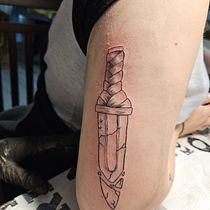 Mi proyecto del curso: Tatuaje para principiantes. Tattoo Design project by dreamworks_angy - 12.22.2023