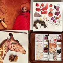 My project for course: Watercolor Illustration: Painting Realistic Wildlife. Un proyecto de Bellas Artes, Pintura, Pintura a la acuarela e Ilustración naturalista				 de taniaocampo - 23.12.2023