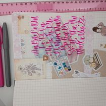 Mi proyecto del curso: Bullet journal creativo: planificación y creatividad. Traditional illustration, Lettering, Drawing, H, Lettering, Management, and Productivit project by Denisse Martínez - 12.23.2023