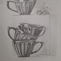 Mi proyecto del curso: Dibujo artístico para principiantes. Pencil Drawing, Realistic Drawing, and Artistic Drawing project by leilamore14 - 12.22.2023