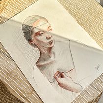 My project for course: Classical Portrait Drawing: The Renaissance Man’s Method. Fine Arts, Sketching, Drawing, Portrait Drawing, Realistic Drawing, and Artistic Drawing project by Sinem Kılıc - 12.21.2023