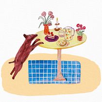 My project for course: Exploratory Sketchbook: Find Your Drawing Style. Un proyecto de Ilustración tradicional, Bocetado, Creatividad, Dibujo, Pintura a la acuarela, Sketchbook y Pintura gouache de Banu Balkıraz - 24.12.2023