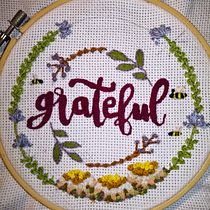 Mi proyecto del curso: Letras bordadas: el hilo como herramienta gráfica. Un projet de Broderie , et Design textile de marialexmedina - 26.12.2023