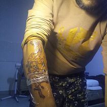 Mi proyecto del curso: Introducción al tatuaje de estilo etching. Un proyecto de Diseño de tatuajes de Mario Botero - 26.12.2023