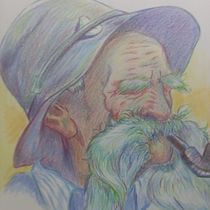 Mi proyecto del curso: Dibujo de retratos llamativos con lápices de colores. Drawing, Portrait Drawing, Sketchbook, and Colored Pencil Drawing project by Marco Antonio Abanto Ventura - 12.27.2023