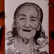 Retrato realista con lápiz de grafito. Un progetto di Disegno a matita, Disegno, Disegno di ritratti, Disegno realistico e Disegno artistico di Emmanuel Barajas - 20.12.2023