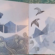 My project for course: Creative Watercolor Sketching for Beginners. Traditional illustration, and Sketching project by Anastasia Saliari - 12.25.2023