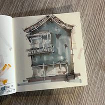 Il mio progetto del corso: Disegno architettonico espressivo con pennarelli colorati. Sketching, Drawing, Architectural Illustration, Sketchbook & Ink Illustration project by Laura Campus - 12.27.2023