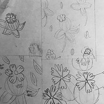 My project for course: Botanical Patterns in a Sketchbook: Conquer the Blank Page. Ilustração tradicional, Pattern Design, Ilustração botânica, e Sketchbook projeto de Chris R - 27.12.2023