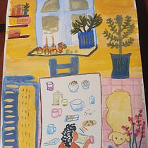 Mi proyecto del curso: Sketchbook para explorar tu estilo de dibujo. Un proyecto de Ilustración tradicional, Bocetado, Creatividad, Dibujo, Pintura a la acuarela, Sketchbook y Pintura gouache de Maria - 27.12.2023