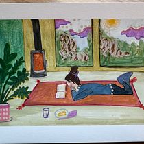 My project for course: Exploratory Sketchbook: Find Your Drawing Style. Un proyecto de Ilustración tradicional, Bocetado, Creatividad, Dibujo, Pintura a la acuarela, Sketchbook y Pintura gouache de libbiedayer - 27.12.2023