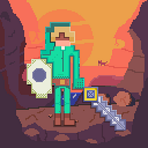 Mi Pirmer Pixelart. Character Design, Video Games, Pixel Art, and Game Design project by Carlos Quintero - 12.26.2023