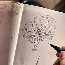 Mi proyecto del curso: Sketching diario como inspiración creativa. Traditional illustration, Sketching, Creativit, Drawing, and Sketchbook project by martagoesgreen - 12.29.2023