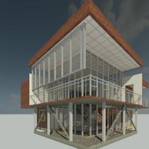 Mi proyecto del curso: Diseño y modelado arquitectónico 3D con Revit. Un projet de 3D, Architecture, Architecture d'intérieur, Modélisation 3D, Architecture numérique , et ArchVIZ de aleriveji_1241 - 27.12.2023