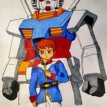 Mi proyecto del curso: Coloreado con marcadores para dibujo manga. Traditional illustration, Comic, Color Theor, and Manga project by Jodie Rey Romero - 12.28.2023