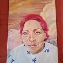 Mi proyecto del curso: Retrato con pintura al óleo: explora la luz y las sombras. Fine Arts, Painting, and Oil Painting project by Janeth Ivonne González García - 12.30.2023