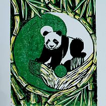My project for course: Contemporary Printmaking with Linoleum. Ilustração tradicional, Artesanato, Artes plásticas, Estampagem e Ilustração com tinta projeto de Anna Lau - 03.01.2024