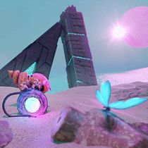 My Scenario: Dystopian Crab. 3D, Digital Illustration, and 3D Design project by Guilherme Daimaru - 12.30.2023