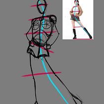 Mi proyecto del curso: Ilustración de personajes dinámicos. Een project van Ontwerp van personages, Stripboek,  Creativiteit,  Tekening, Digitale tekening y Digitale illustratie van Omar Alejandro Quintero Valdés - 31.12.2023