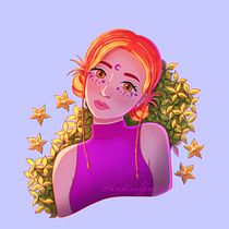 My project for course: Cartoon-Style Character Portraits with Procreate. Character Design, Digital Illustration, Digital Drawing, and Digital Painting project by Kristina Alfimova - 12.30.2023