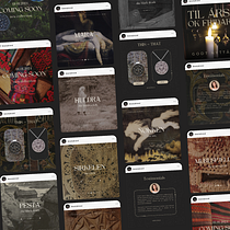 My project for course: Instagram Feed Design with Canva. Design gráfico, Marketing, Redes sociais, Instagram, e Design digital projeto de Juliane Trengen - 01.01.2024