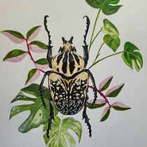 My project for course: Botanical Watercolor Painting of the Natural World. Artes plásticas, Pintura, Pintura em aquarela, Ilustração botânica e Ilustração naturalista projeto de Cara H - 31.12.2023