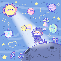 My project for course: Designing Kawaii Worlds: Spread Joy Through Illustration. Character Design, Digital Illustration, and Manga project by szandraaniko.toth - 01.01.2024