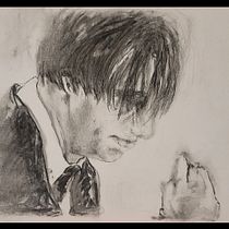 My project for course: Expressive Drawing with Charcoal. Fine Arts, Drawing, Portrait Drawing, and Naturalistic Illustration project by katharina.rutkowski - 01.01.2024