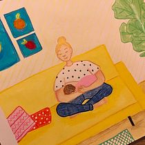 Mijn project van de cursus: Sketchbook om je tekenstijl te verkennen. Un proyecto de Ilustración tradicional, Bocetado, Creatividad, Dibujo, Pintura a la acuarela, Sketchbook y Pintura gouache de Sanne - 02.01.2024