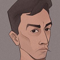 Meu projeto do curso: Criação de retratos estilizados com seu próprio estilo Ein Projekt aus dem Bereich Design von Figuren, Zeichnung, Porträtzeichnung und Digitale Zeichnung von mique_1986 - 02.01.2024